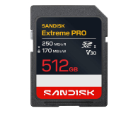 Sandisk 512GB SDXC Extreme Pro UHS-I 250/170 MB/s - 1549234 - zdjęcie 1